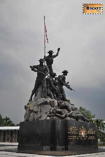 Kuala Lumpur - Tugu Negara monumentul național 