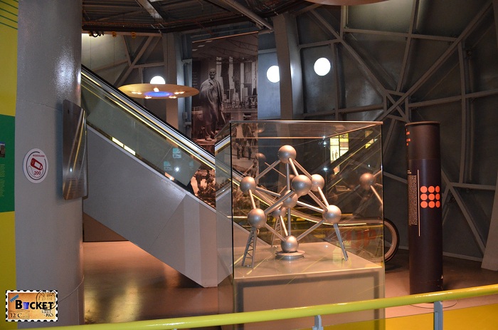 Atomium Bruxelles - Expozitie