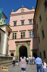 Castelul Wawel Cracovia - poarta Bartolomeu Berrecci