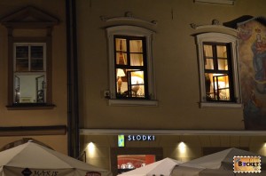 Cracovia - peisaje de noapte - Rynek Główny (3)