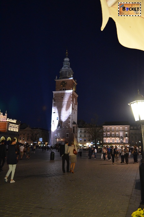 Turnul primariei din Cracovia