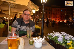 unde sa mancam in Cracovia - Terasa Hawelka