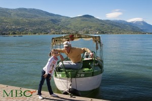 In Ohrid Macedonia cu barcagiul Bobi Nikolovski