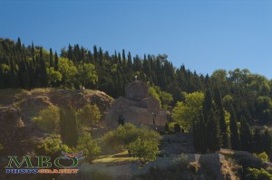 Lacul Ohrid din Macedonia, peisaje de dimineata