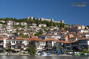 Lacul Ohrid din Macedonia, peisaje de dimineata