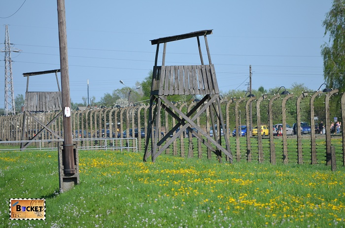 Turn de veghere in lagărul de concentrare - Birkenau