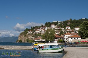 barci si Ohrid in Macedonia