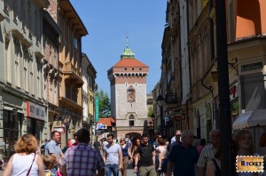poarta Florian - Brama Floriańska Cracovia