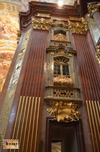 Abatia din Melk Interior biserică