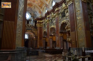 Abatia din Melk Interior biserică