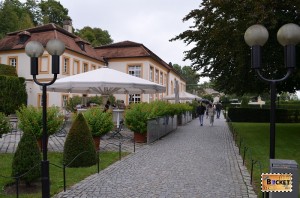 Spre parc - Abaţia din Melk