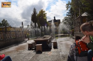 Hellbrunn Salzburg - Furstentisch, Masa prinţului