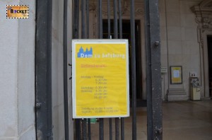 Program catedrala Salzburg