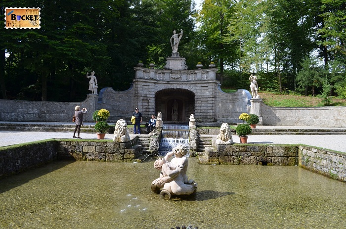 Salzburg - Hellbrunn prin parc