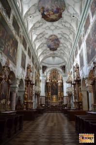 Abatia Sfantul Petru - biserica abatiei - Salzburg