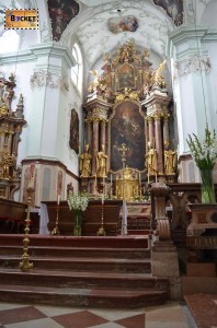 biserica Sfântul Petru din Salzburg - altar