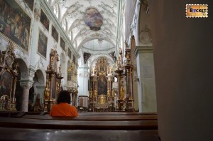 interior - biserica Sfântul Petru din Salzburg