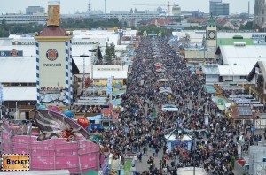 Oktoberfest Munchen vazut din Riesenrad - roata uriaşă (4)