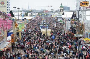 Oktoberfest Munchen vazut din Riesenrad - roata uriaşă (7)