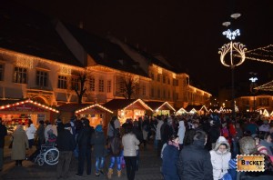 Targul de Craciun din Sibiu - prin targ