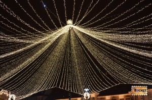Targul de Craciun din Sibiu - Plasa de Stele