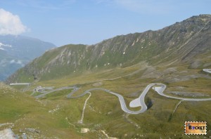 Großglockner Hochalpenstraße vazut din Fuscher Törl