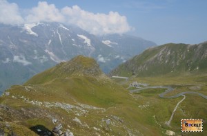 Großglockner Hochalpenstraße vazut din Fuscher Törl