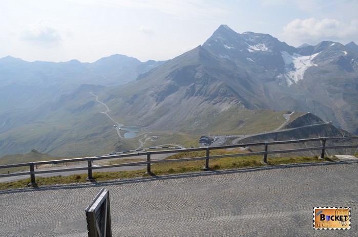 Hoctor vazut de Edelweißspitze - vârful Edelweiss drumul alpin Grossglockner