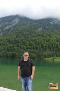 Lacul Koenigssee şi mănăstirea Sf. Bartolomeu (St. Bartholomä)