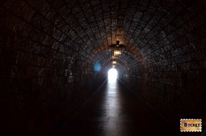 Tunel la iesirea din Cuibul de vulturi a lui Hitler - Eagle's Nest.