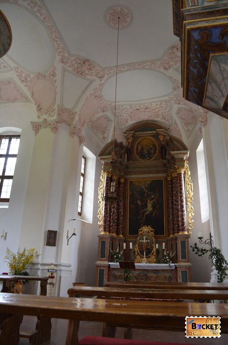 mănăstirea Sf. Bartolomeu (St. Bartholomä) interior