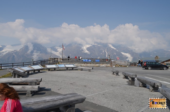 parcare Edelweißspitze - vârful Edelweiss de pe drumul alpin Grossglockner