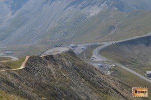 parcare Fuscher Törl de pe drumul alpin Grossglockner