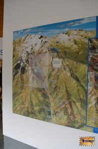 panouri informative despre barajele de la Kaprun - Information about Alpine Reservoirs in Kaprun