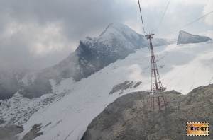 Cel mai mare pilon de telecabina din lume - Kitzsteinhorn