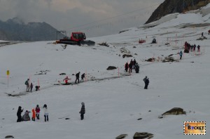 Pe ghetarul Kitzsteinhorn de langa Kaprun