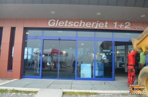 Telecabina Gletscherjet 2 spre varful Kitsteinhorn