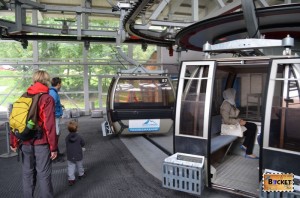 Telecabina Panoramabahn spre varful Kitzsteinhorn