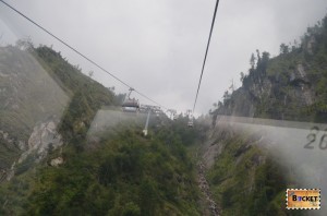 Telecabina Panoramabahn spre varful Kitzsteinhorn
