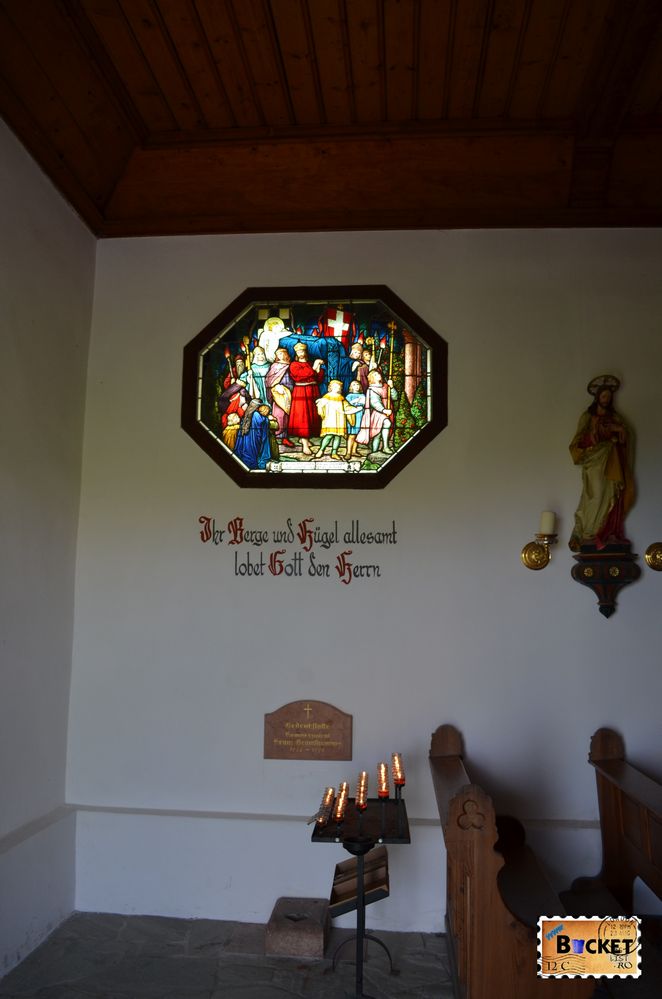 vitralii capela Elisabeta -Elisabeth chapel Schmittenhohe