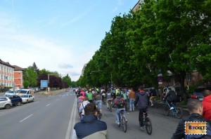 Critical Mass Oradea 2014 Bulevardul Dacia
