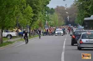 Critical Mass Oradea 2014 Strada Horea