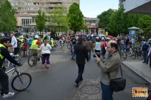 Critical Mass Oradea 2014 Piata Magnoliei Rogerius
