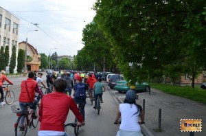 Critical Mass Oradea 2014 Bulevardul Transilvaniei