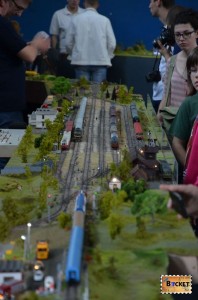 Expoziţie de trenuri în miniatură la Oradea