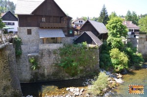 Morile de apa de la Slunj - Rastoke si cascadele raului Slunjcica