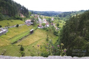 Castelul Predjama din Slovenia