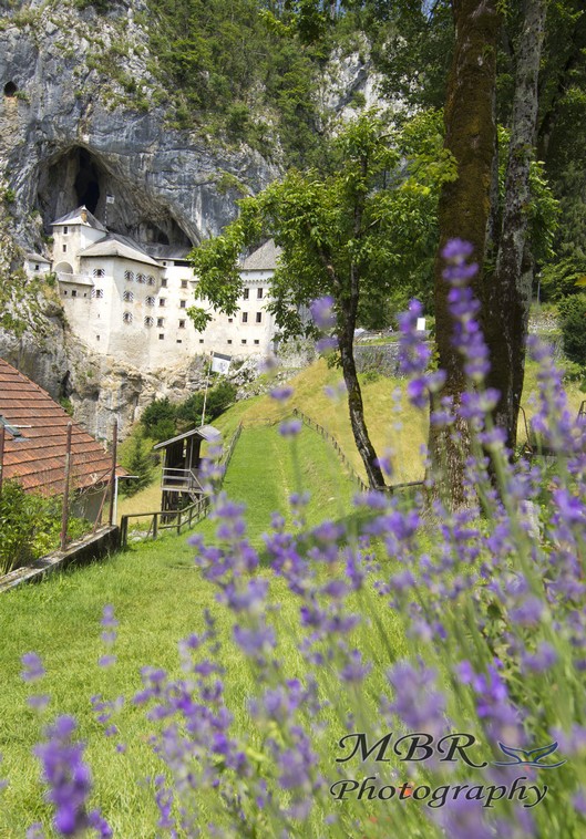 Castelul Predjama din Slovenia