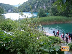 Lacurile de jos din Parcul National Plitvice - Velike Kaskada si lacul Kaludjerovac