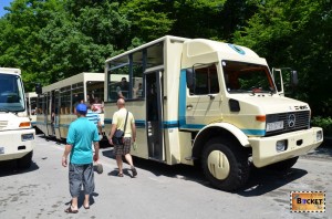 Mercedes Unimog din parcul Plitvice